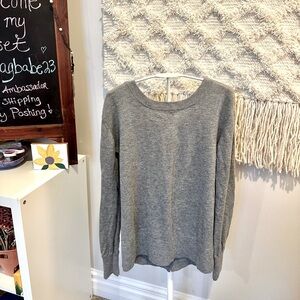 ♥️Lululemon Gray Sweater NWOT Small